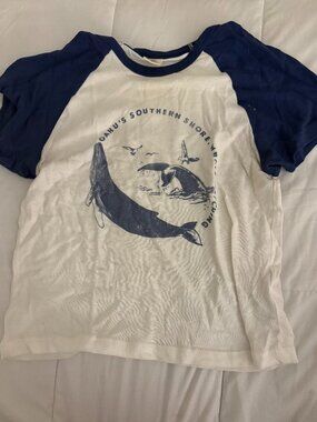 BDG Whale Graphic Baby Tee